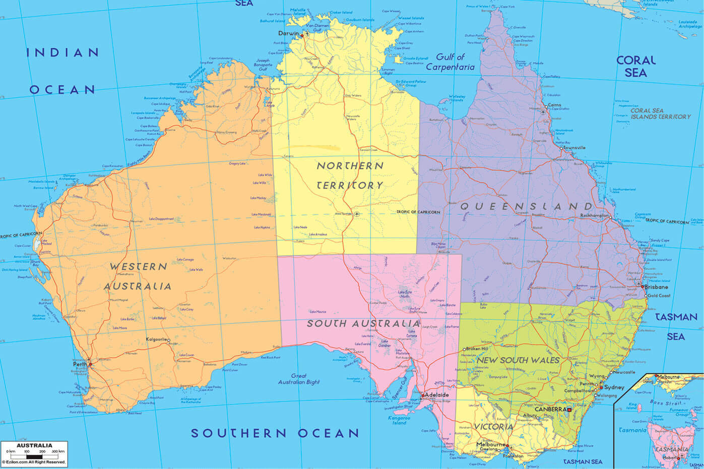 Australia Map