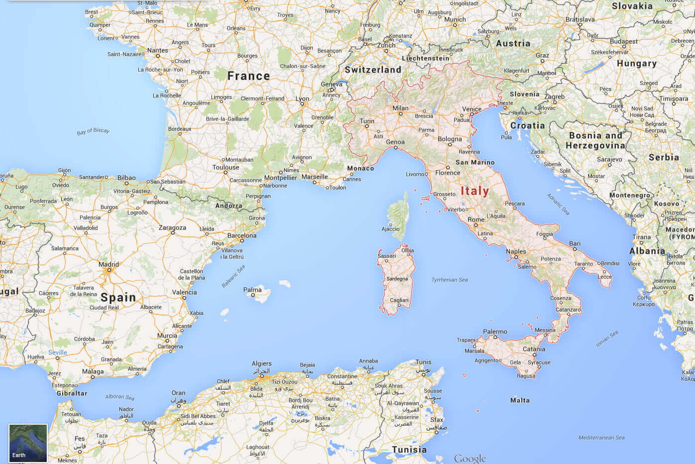 Italy Map