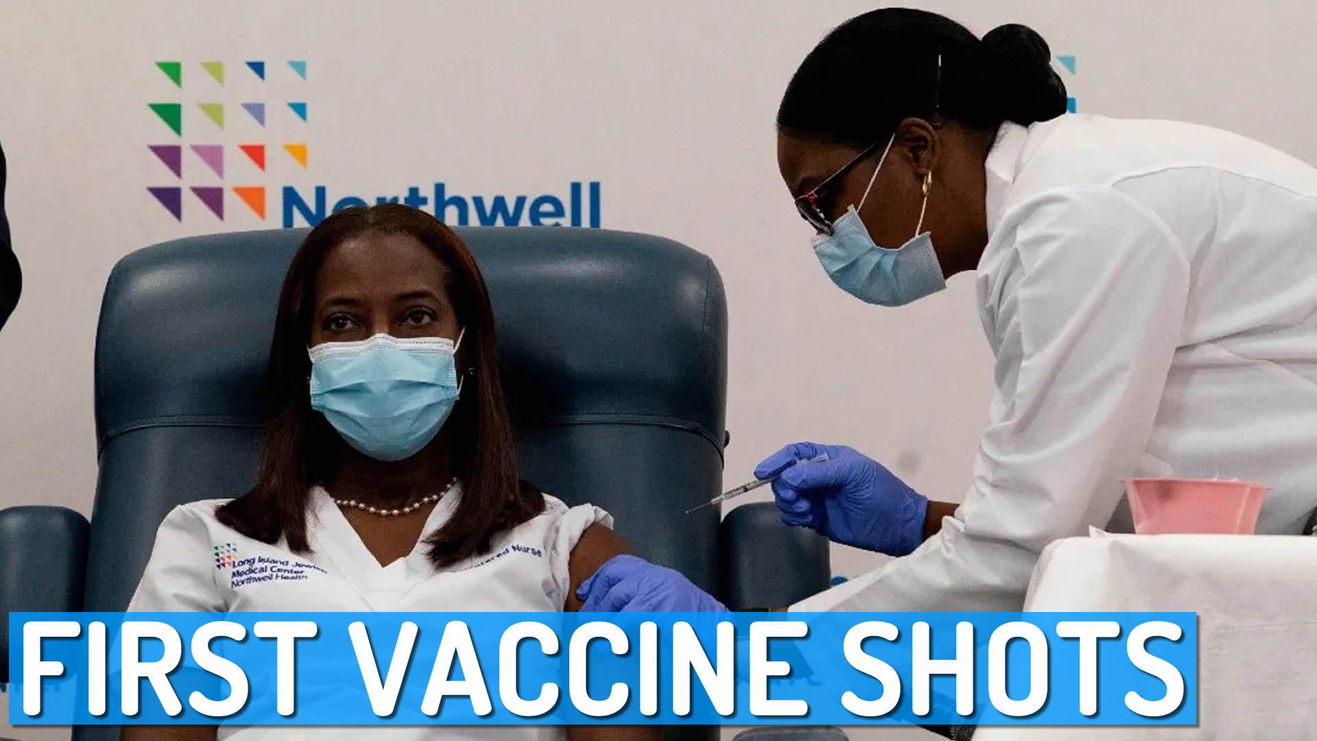 First Vaccine Shots in the US
