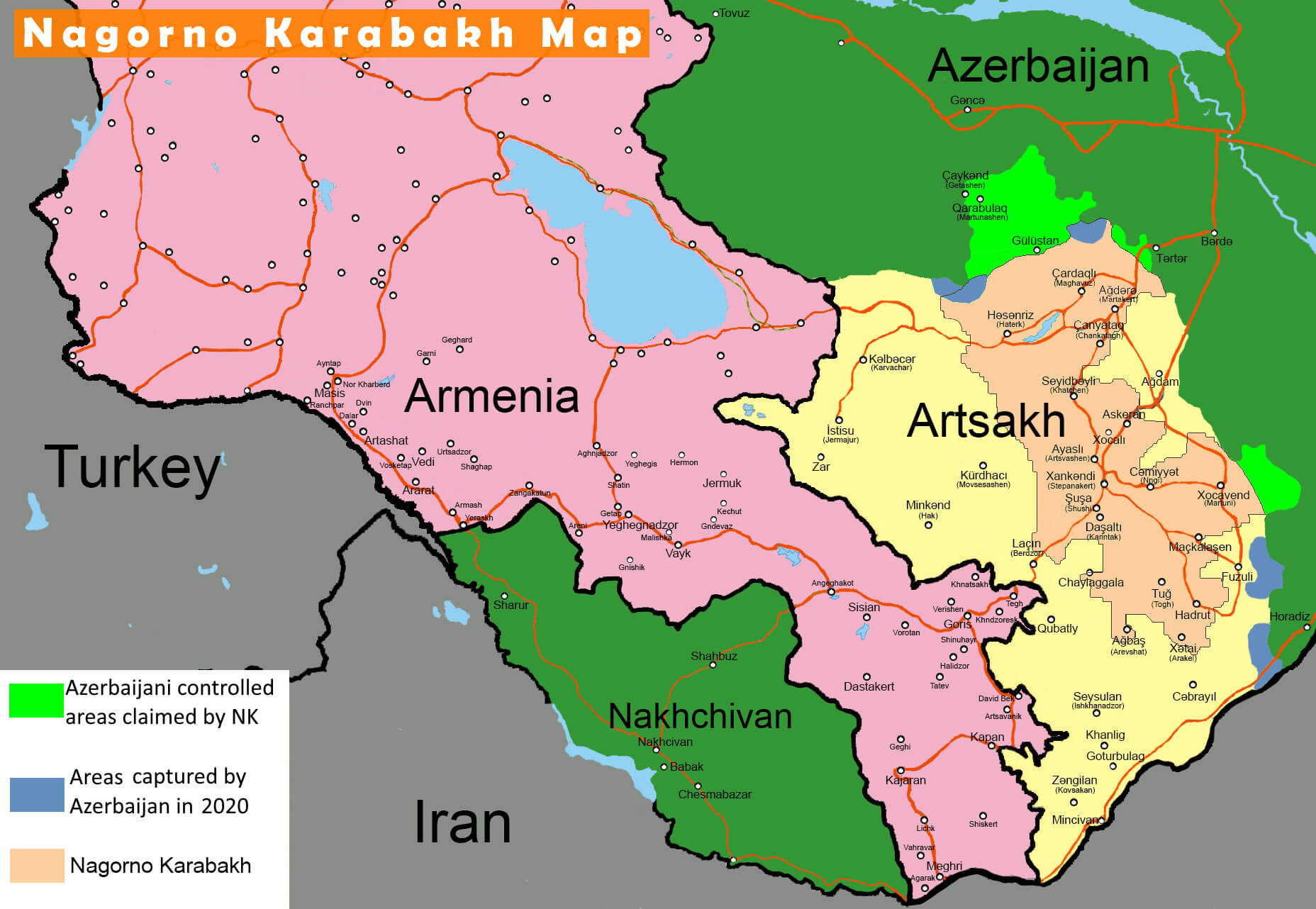 Nagorno Karabakh 2020 Conflict and History