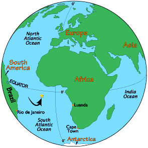 Where is Ascension Island in the World