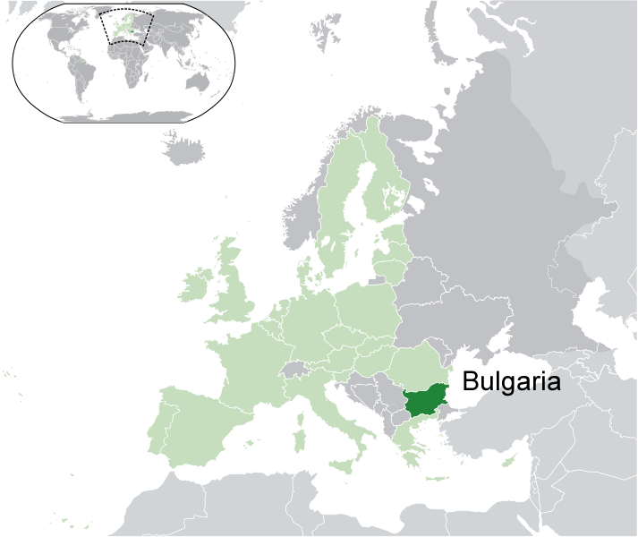 Where is Bulgaria in the World