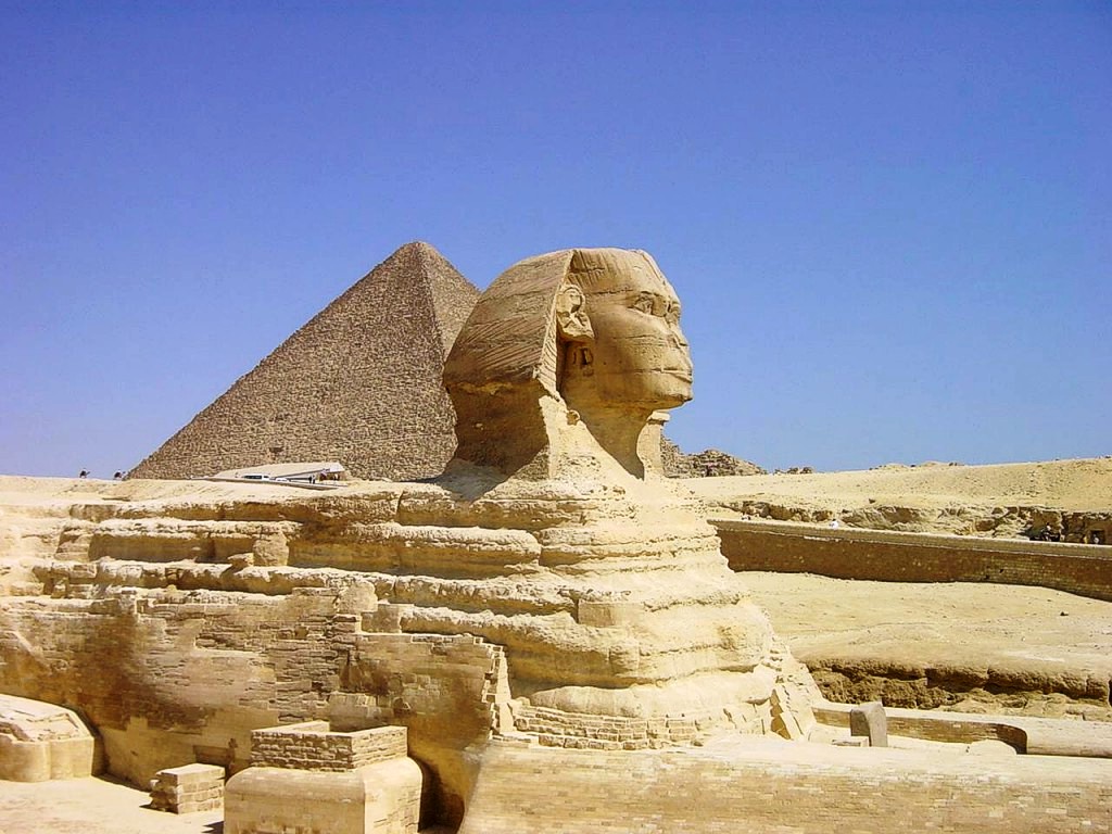 Egypt pyramids sphinx