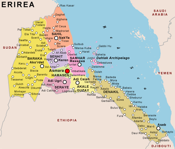  Eritrea 