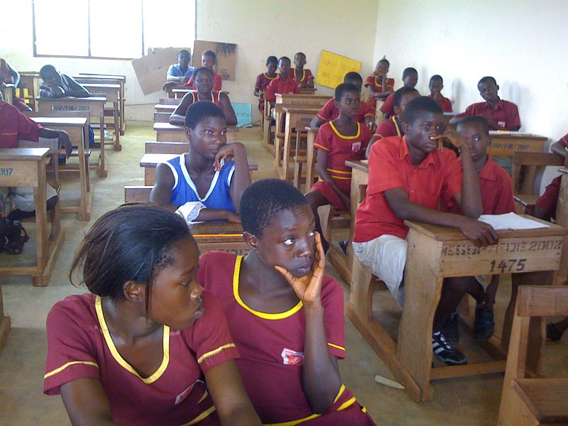 Classroom in Ghana