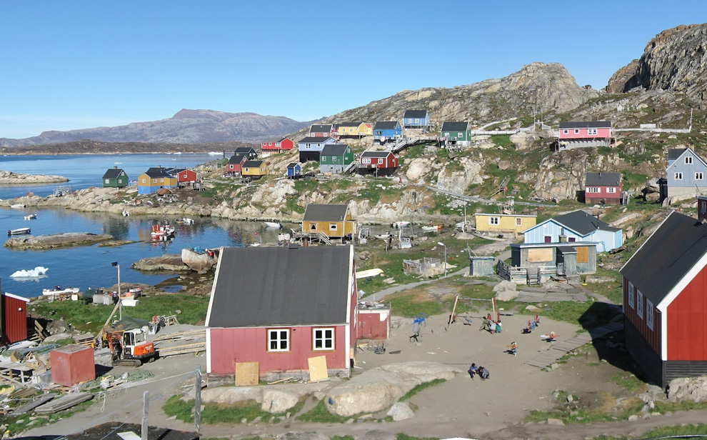 Greenland village