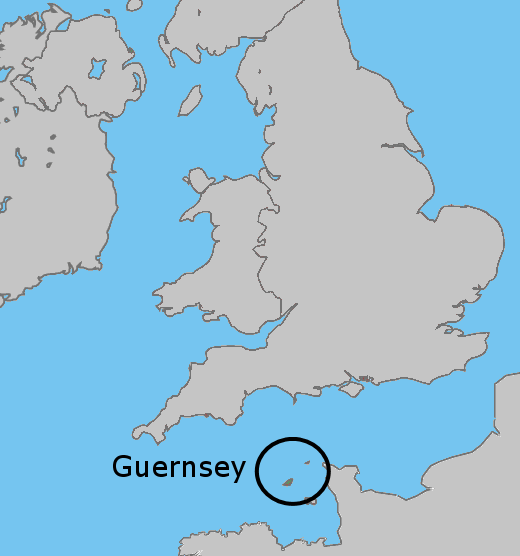 Where is Guernsey in the World