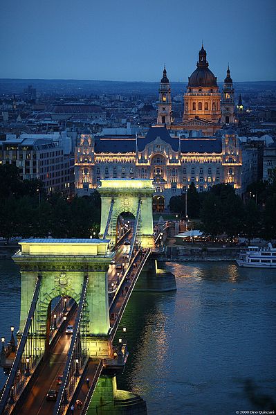 Budapest Chain Bridge Hungary
