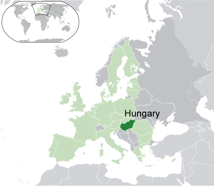 Where is Hungary in the World
