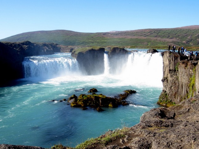 Godhafoss waterfall Iceland
