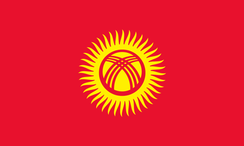 Kyrgyzstan Flag