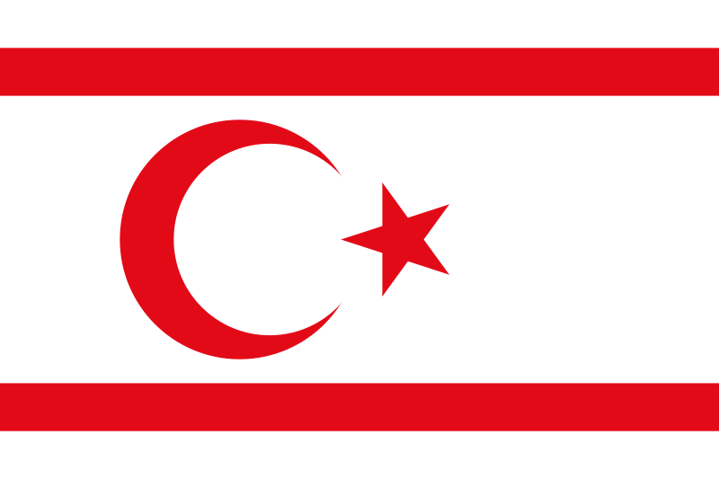 Northern Cyprus Flag