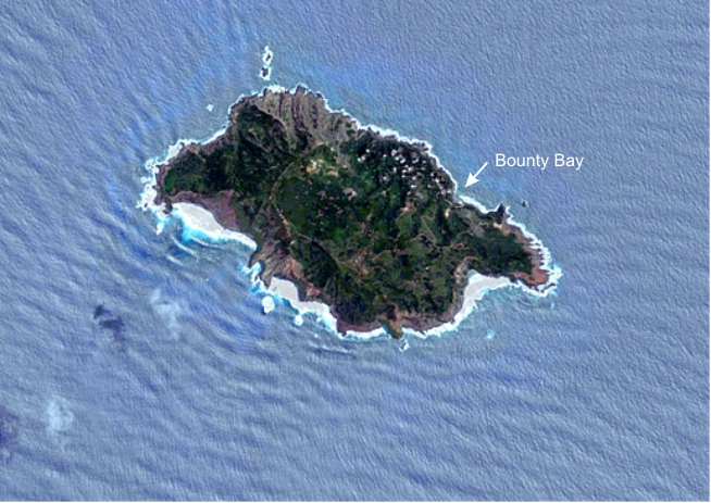 bounty bay Pitcairn Islands
