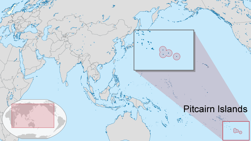 Where is Pitcairn Islands in the World