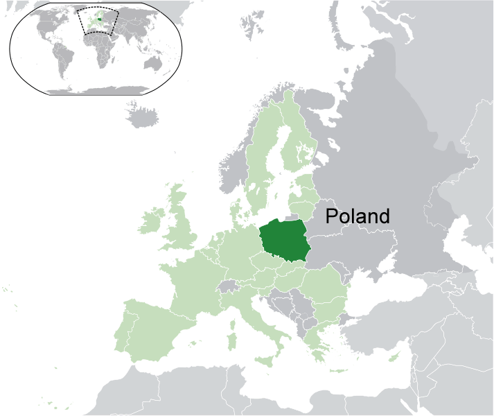 Where is Poland in the World