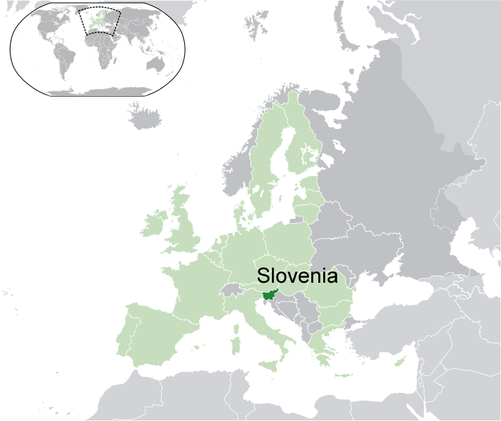 Where is Slovenia in the World
