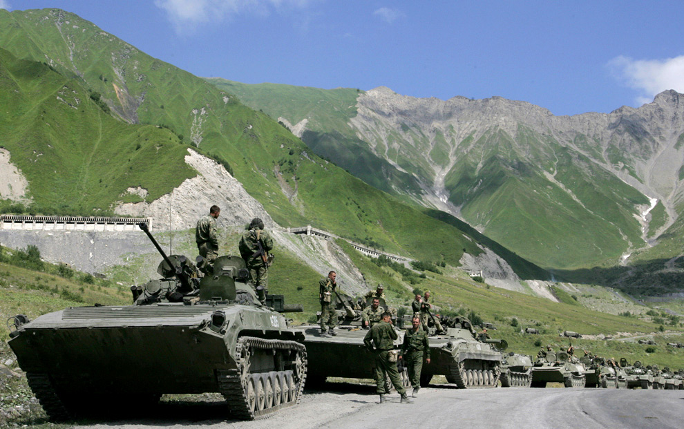 South Ossetia Russia Occupy