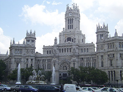 Plaza de Cibeles Madrid spain