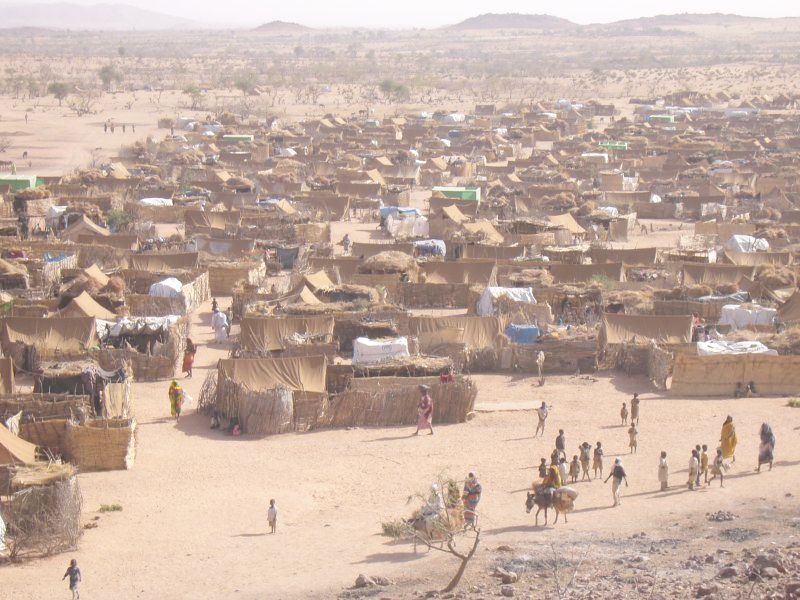 Darfur refugee camp Sudan