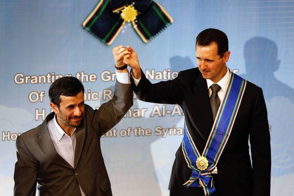 syrian homicide assad ahmadinejad