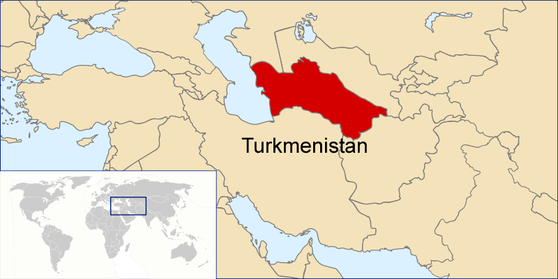 where is Turkmenistan