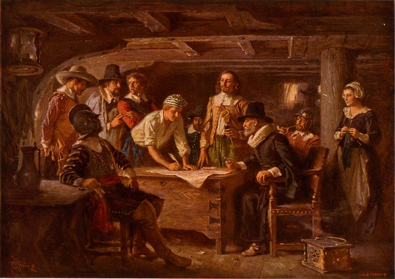 Mayflower Compact 1620 usa