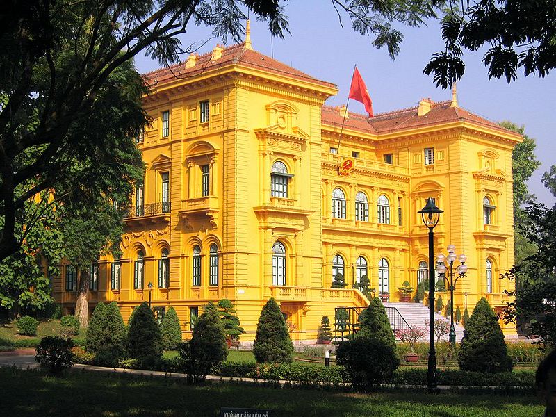 Presidential Palace Hanoi vietnam