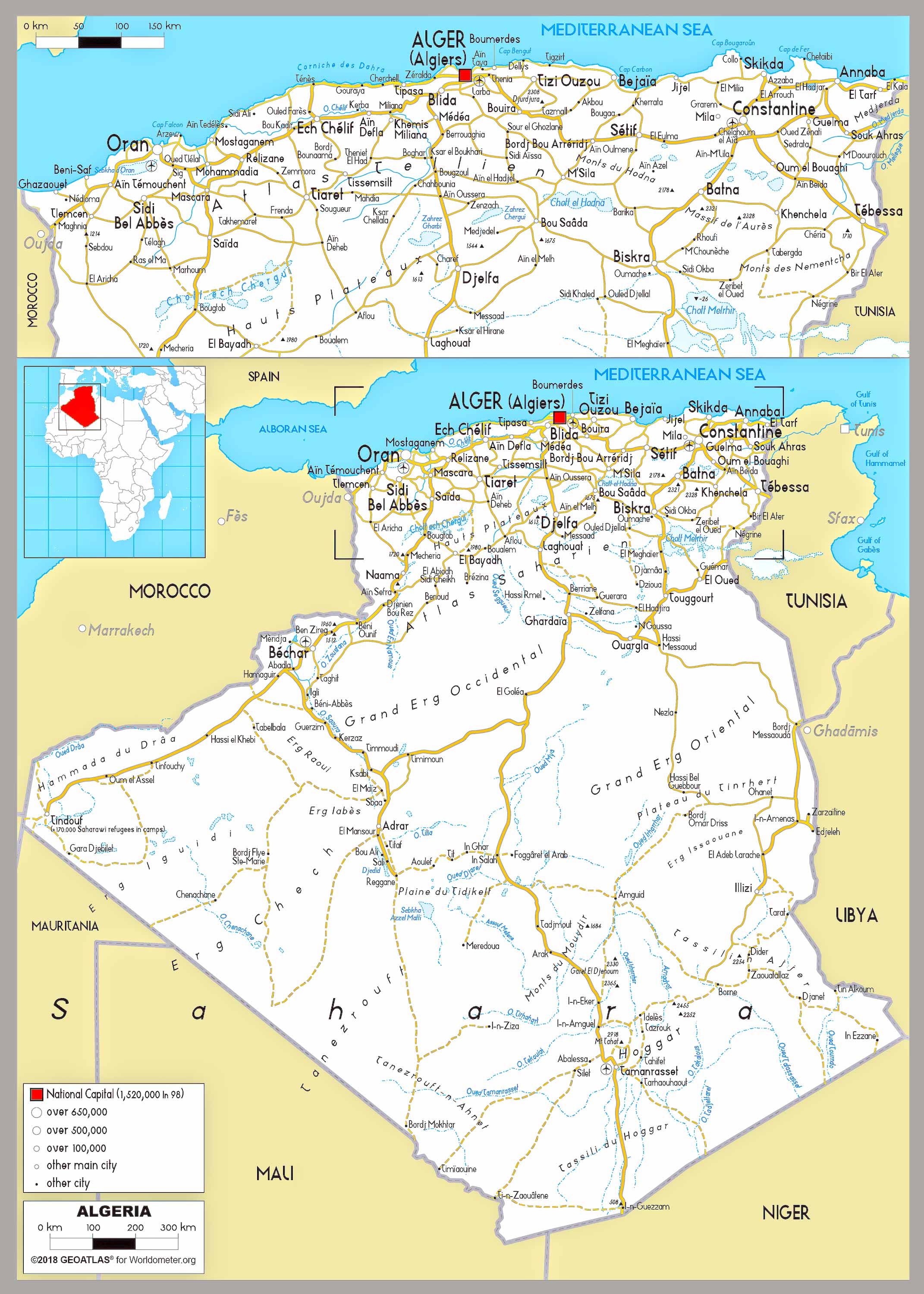 Algeria Road Map