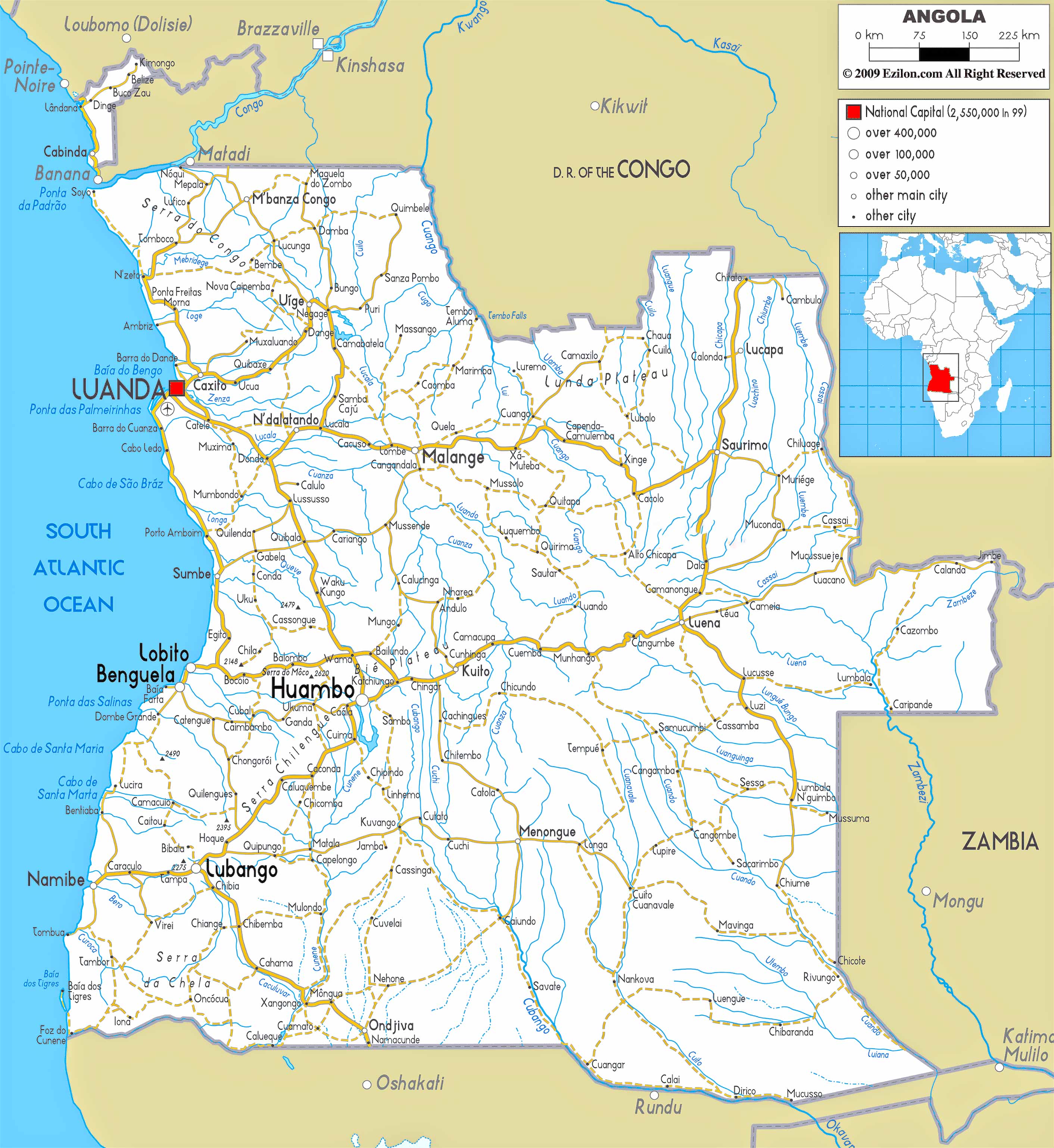 Angola Road Map