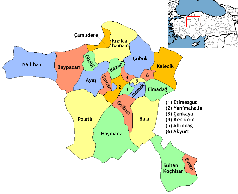 Ankara Map