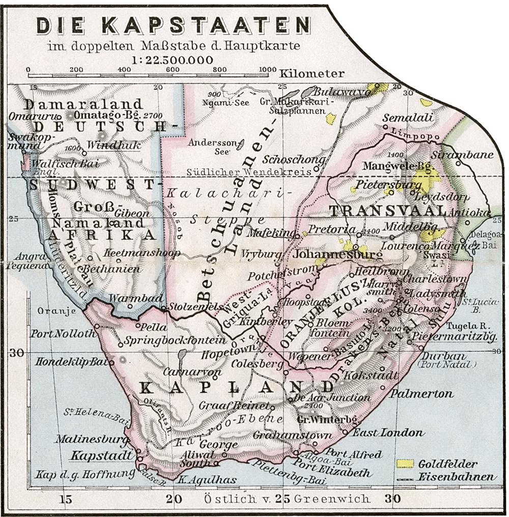 Kapstaaten 1905