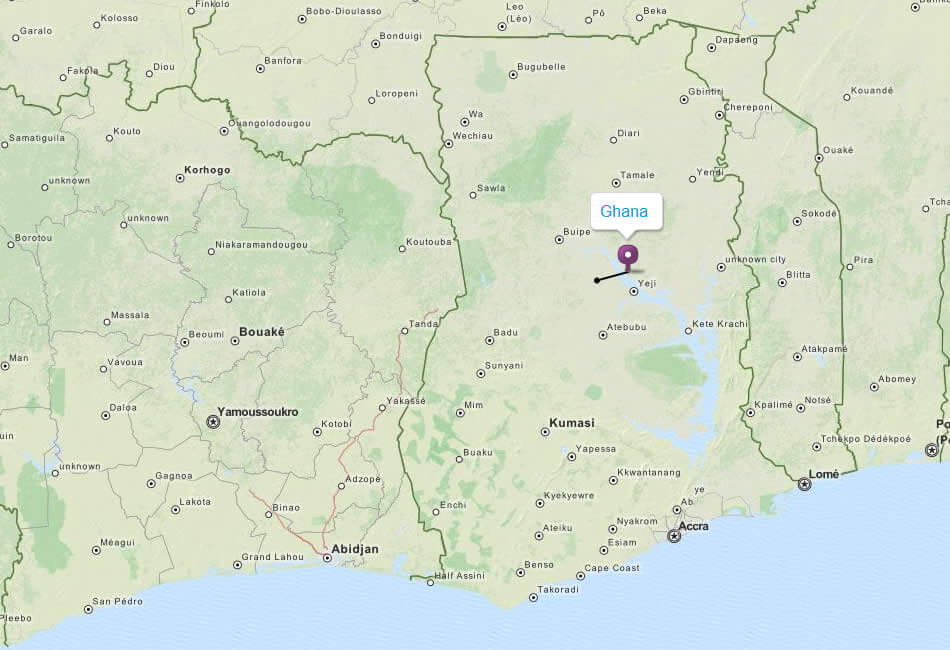 Ghana Map