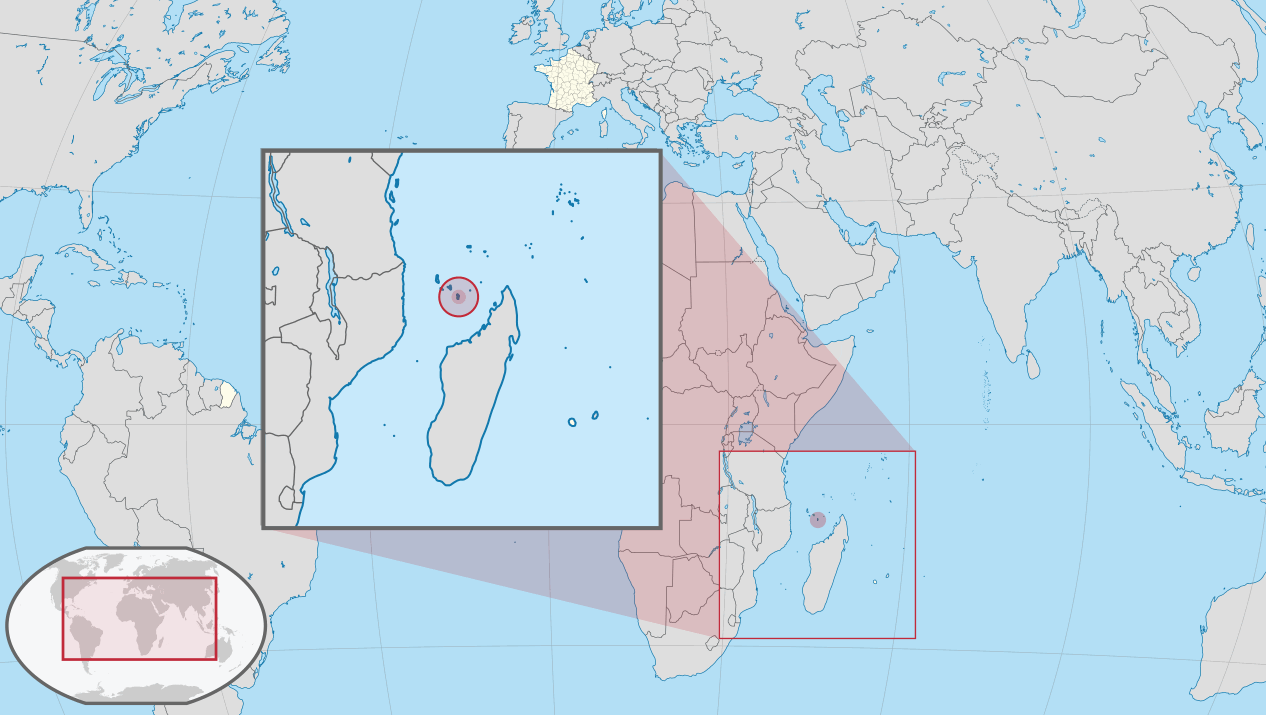 where is mayotte on the world map