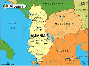 Albania Map