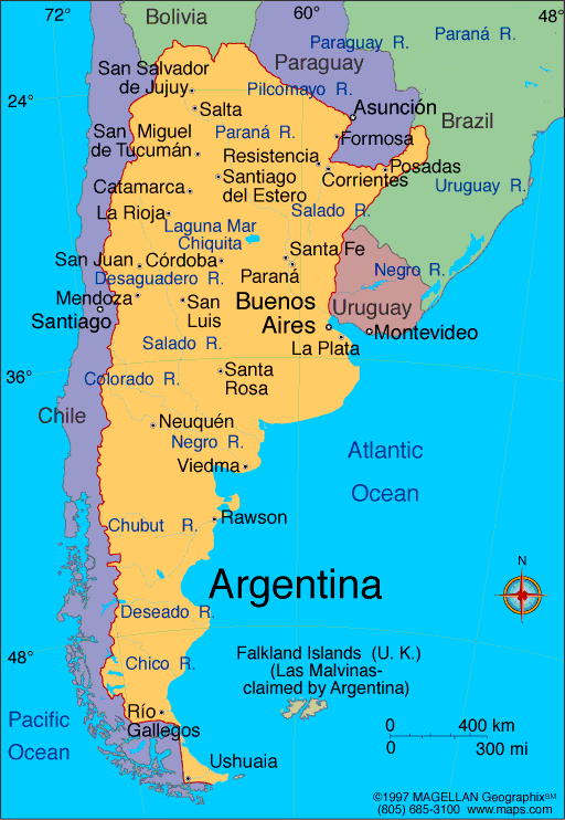 Argentina Map