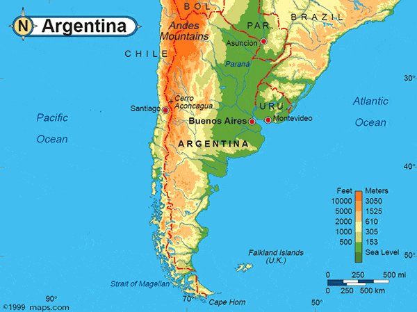 Argentina Maps