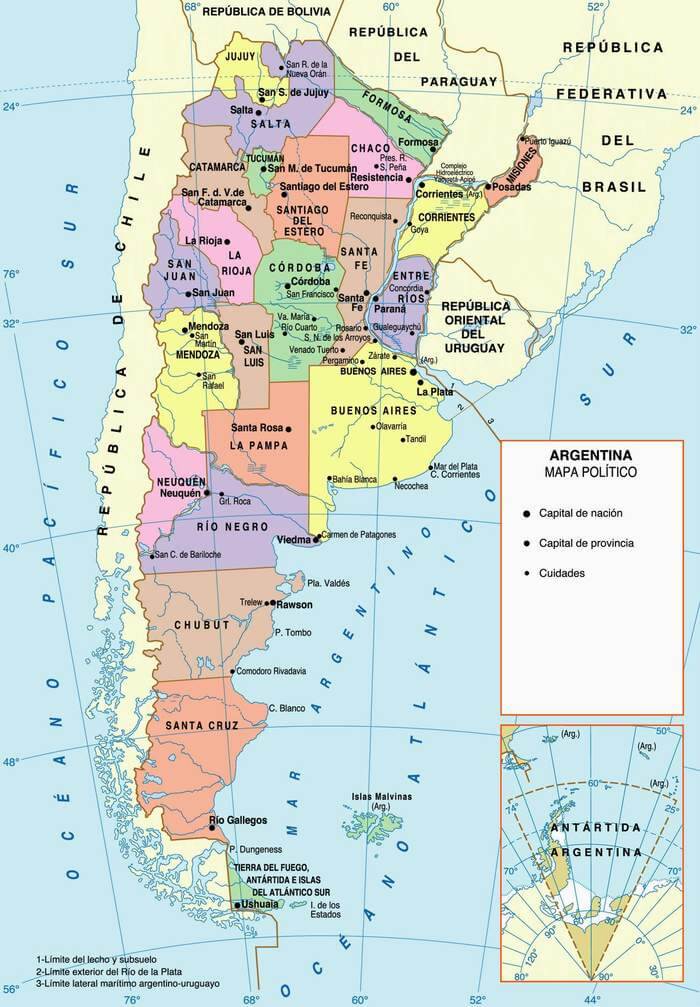 Argentina Political Map