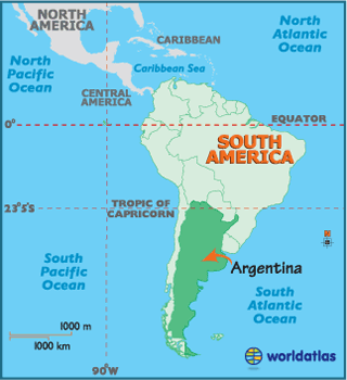 buenos aires map south america