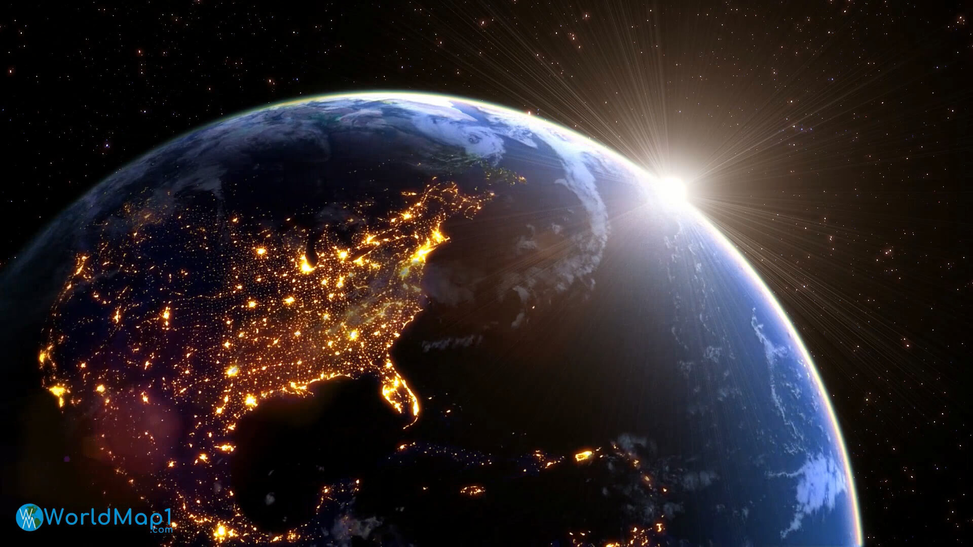 Asia from Space