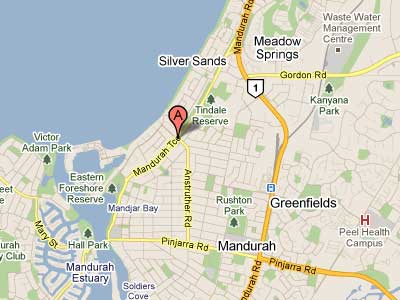City Of Mandurah Mapping Mandurah Map