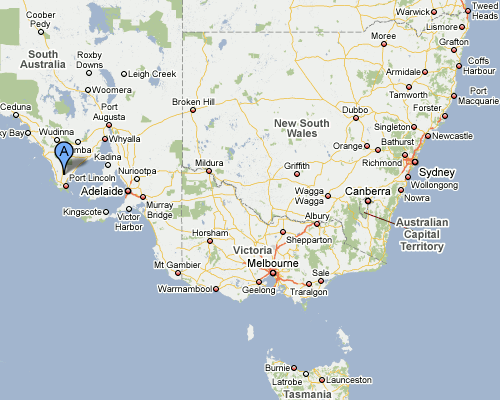 map Mount Gambier