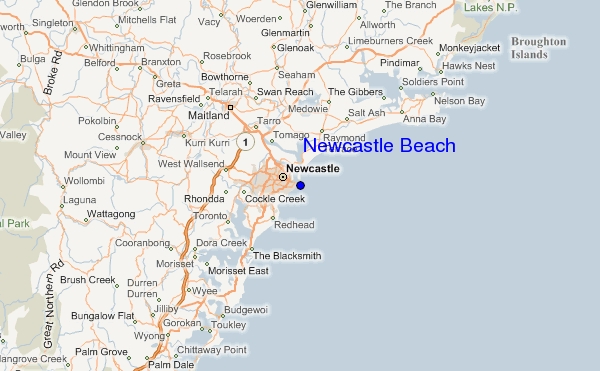 Newcastle Map