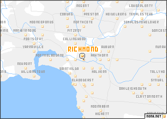 Richmond map