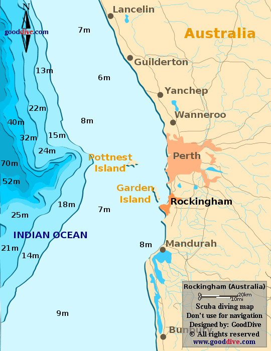 rockingham map