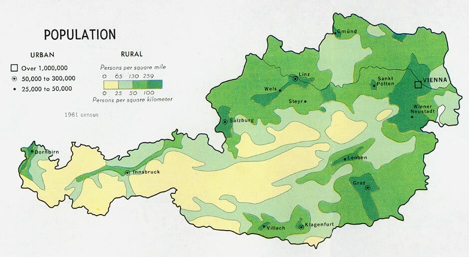 Austria Population 1969