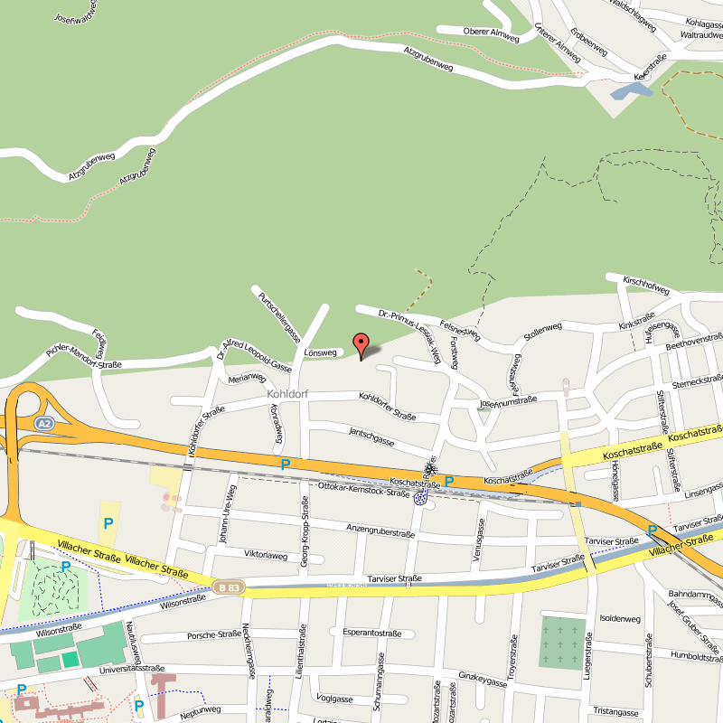 Klagenfurt map