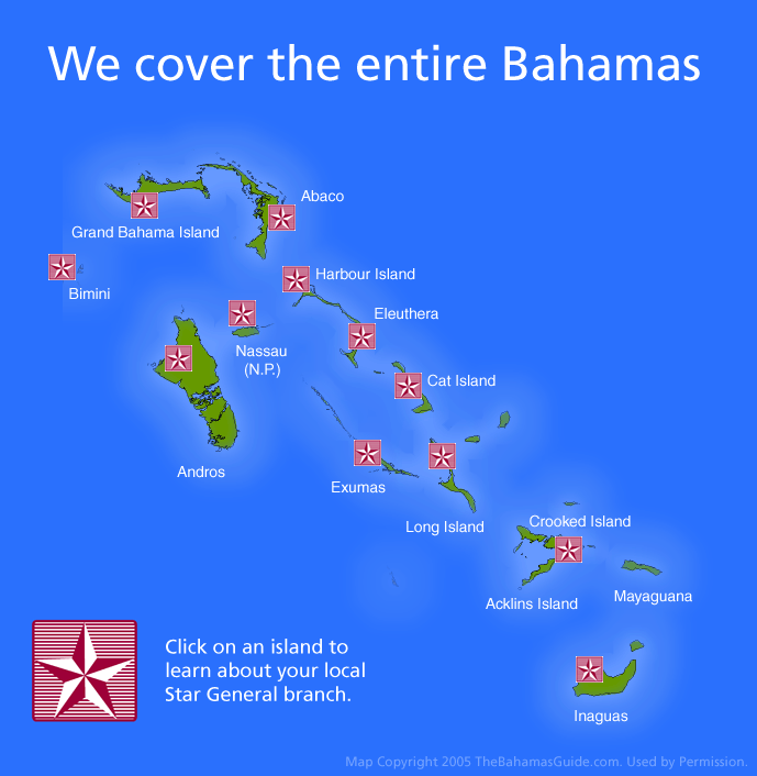 Bahamas Maps