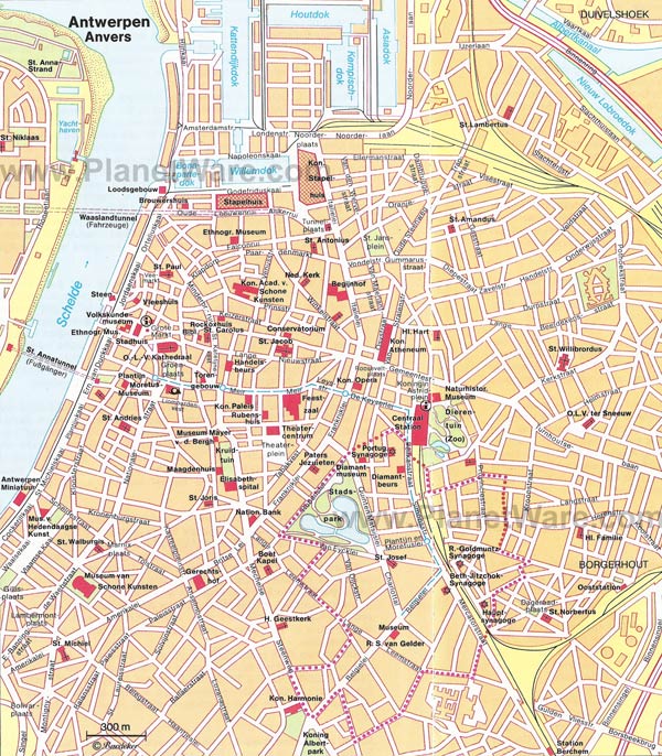 Antwerpen map