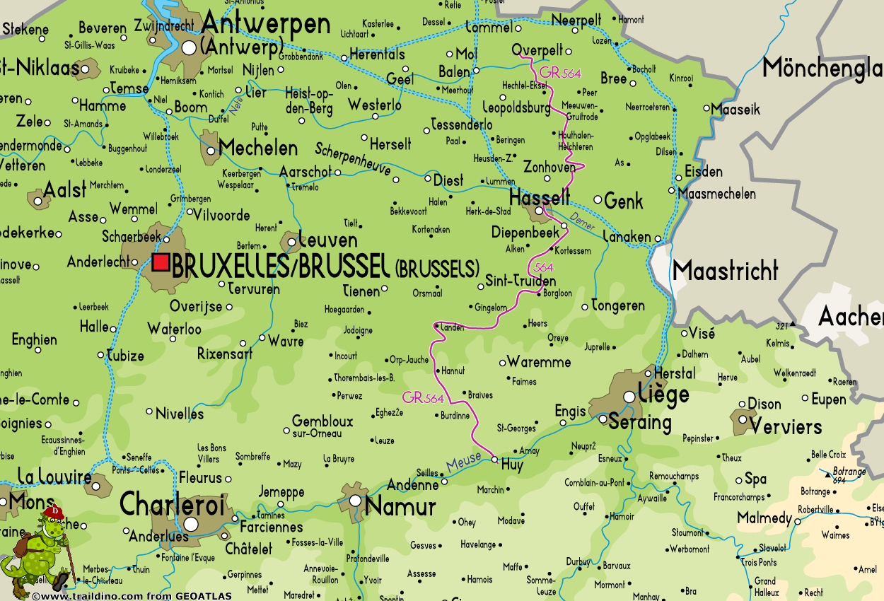 huy regions map