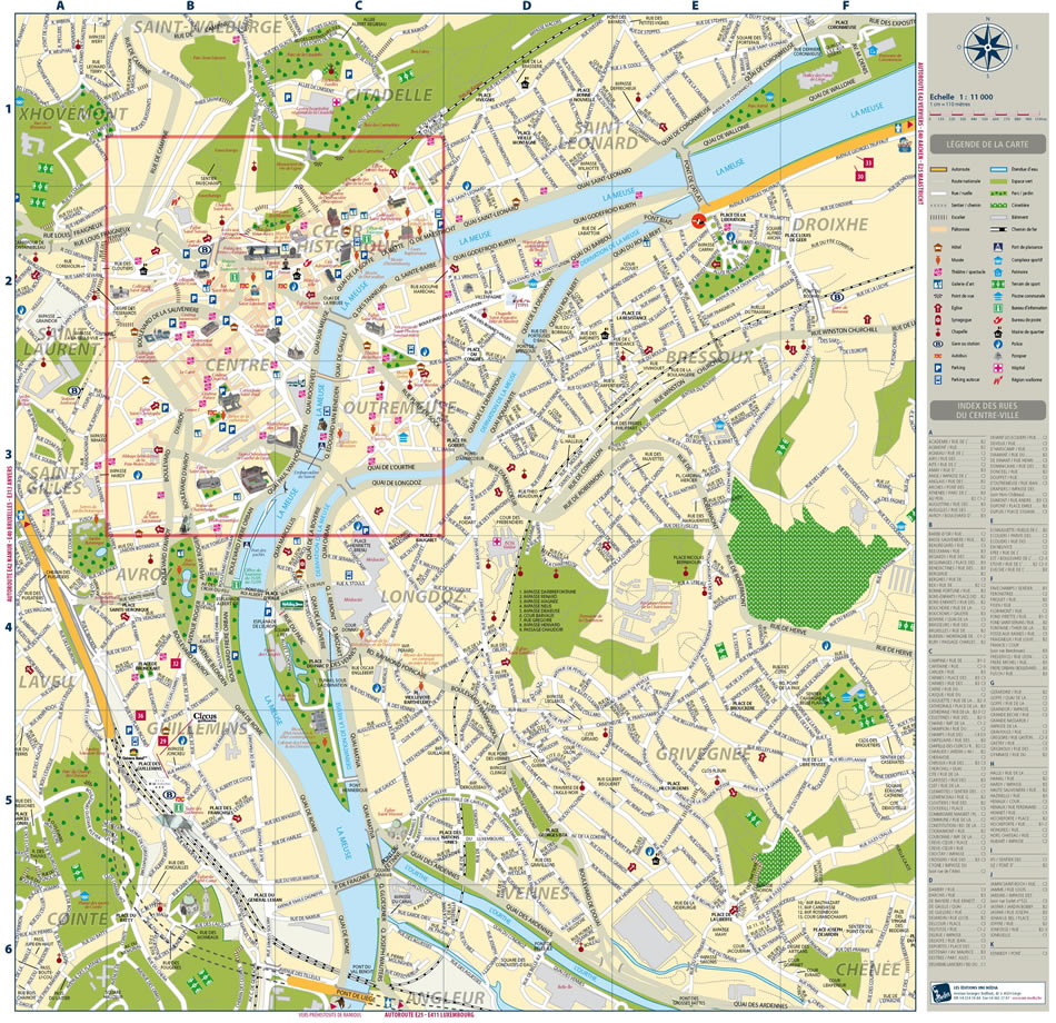 map Liege